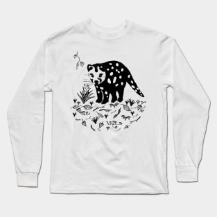 Spotted Tail Quoll- Dasyurus Maculatus Long Sleeve T-Shirt